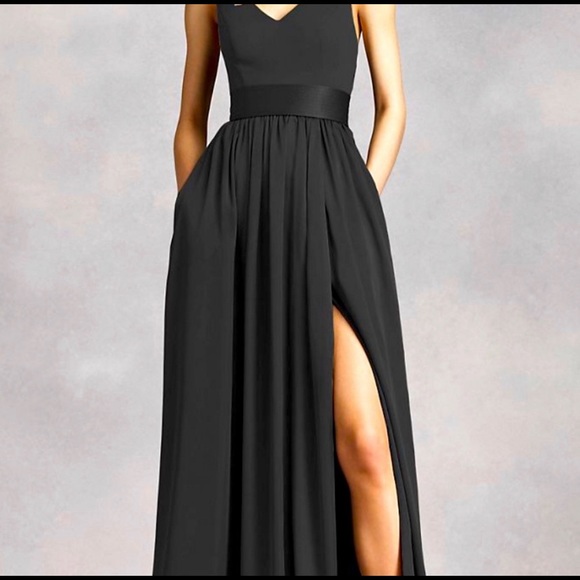 White by Vera Wang Dresses & Skirts - NWT White by Vera Wang Black Dress Sz4